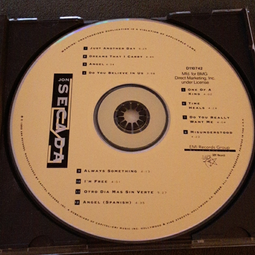 Jon Secada Cd View 3